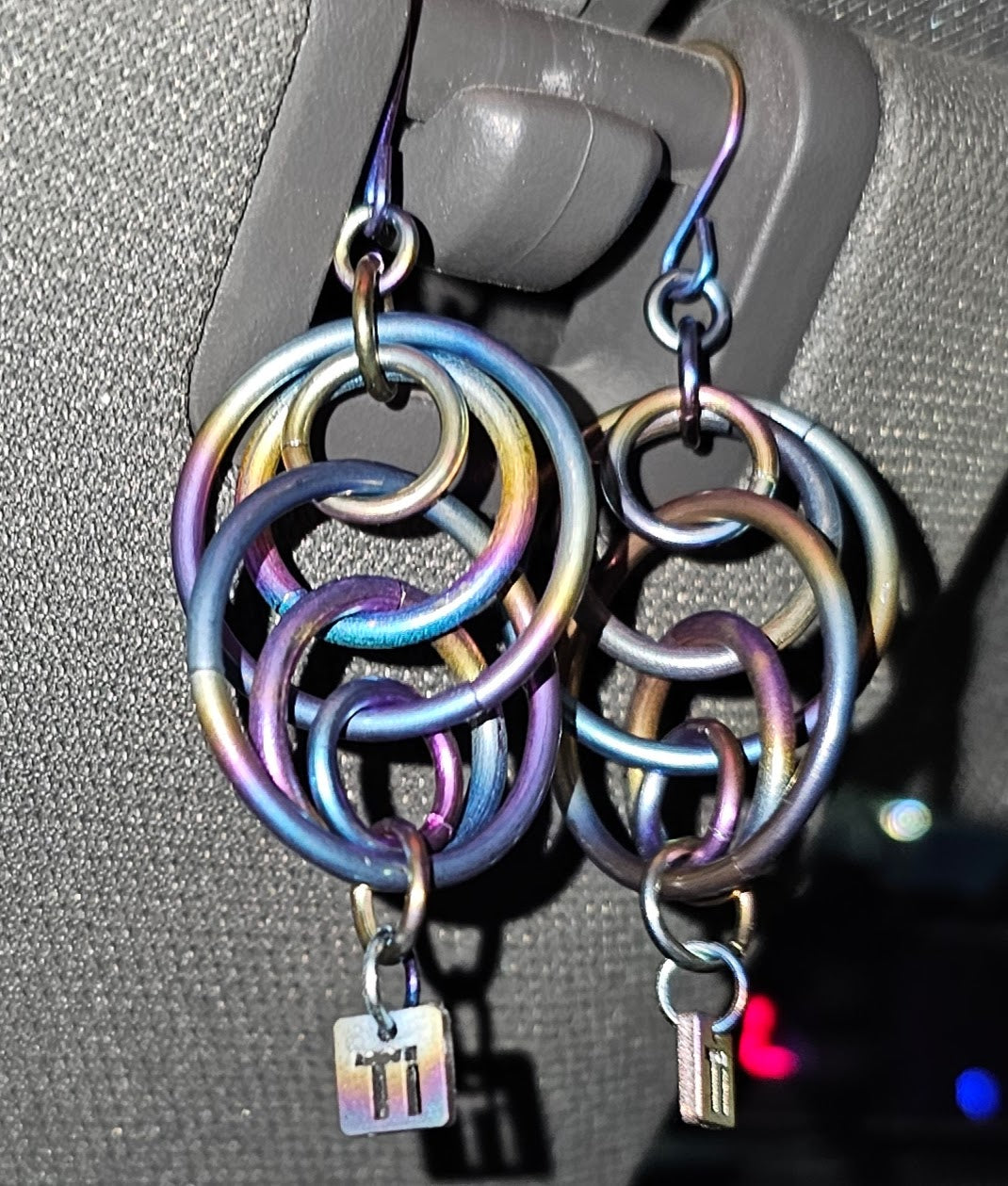 Rainbowed Titanium Drops