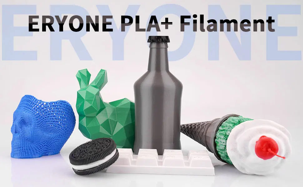 ERYONE PLA Plus Filament 1kg (2.2lbs) 1.75mm 3D Printer Filament PLA Plus +-0.03mm