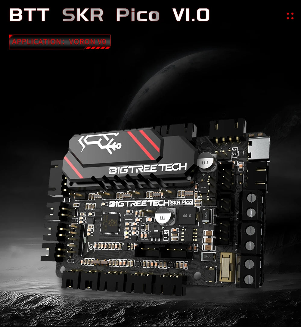 BIGTREETECH SKR PICO V1.0 BTT Motherboard Voron V0 Board 3D Printer Parts TMC2209 Raspberry Pi For Voron V0.1 Printer